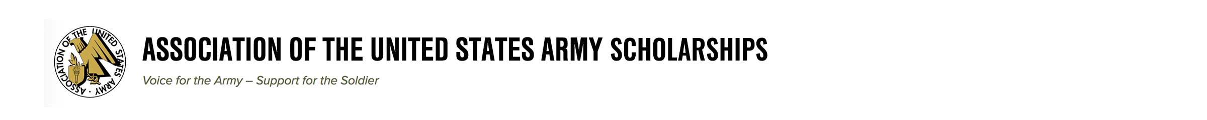 Association of the United States Army Scholarships logo
